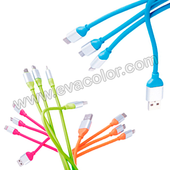 Cables simples usb o multiconectores para powerbank personalizados