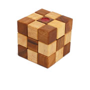 Cubo mágico de madera