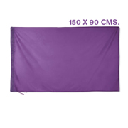 Bandera morada 150 x 90 cms.