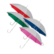 Paraguas bicolor de aluminio