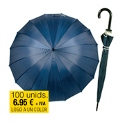 Paraguas publicitarias con logo para Regalos de Navidad empresariales
