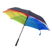 Paraguas reversible multicolor