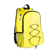 Mochila amarilla personalizable con logo