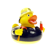 Pato de goma bombero un pato de goma personalizado
