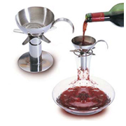 Practico aireador de vinos para potenciar sus cualidades