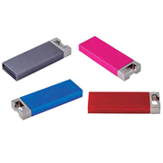 Mini USB metalico de colores