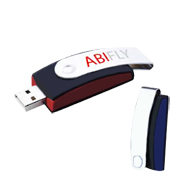 Memoria USB con click de sujeción