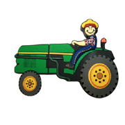 Memoria USB Tractorista - Agricultores