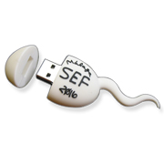 Memoria USB 3D de goma personalizado