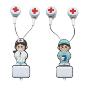 Auriculares con kit de manos libres - muñecos sanitarios