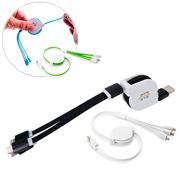 Cable usb yoyo multiconector para moviles android y iPhone