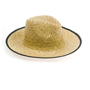 Sombrero de paja con ala - Diseño clasico