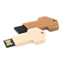 Memoria USB llave de madera 