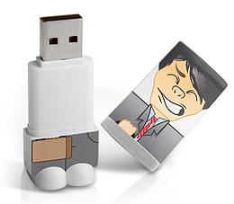Pendrive divertidos y memorias USB figuras graciosas por mayor 